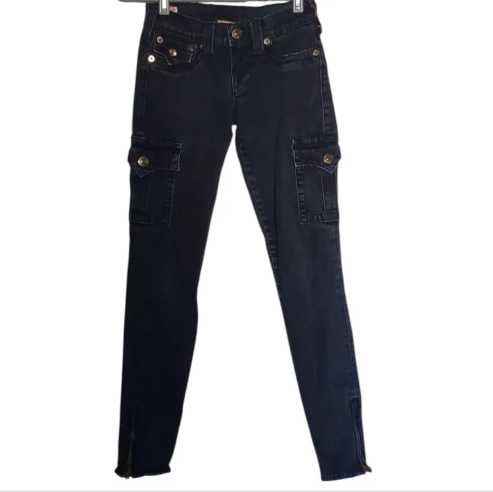 True Religion Blue Denim Jeans Size 25 - Picture 1 of 8